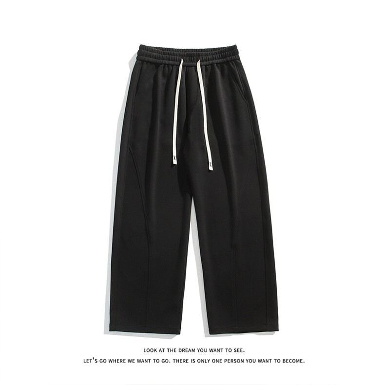 美式斜切弯刀版型卫裤大码宽松休闲运动裤长裤K8547-P16【特价】,男装休闲裤,电商A007