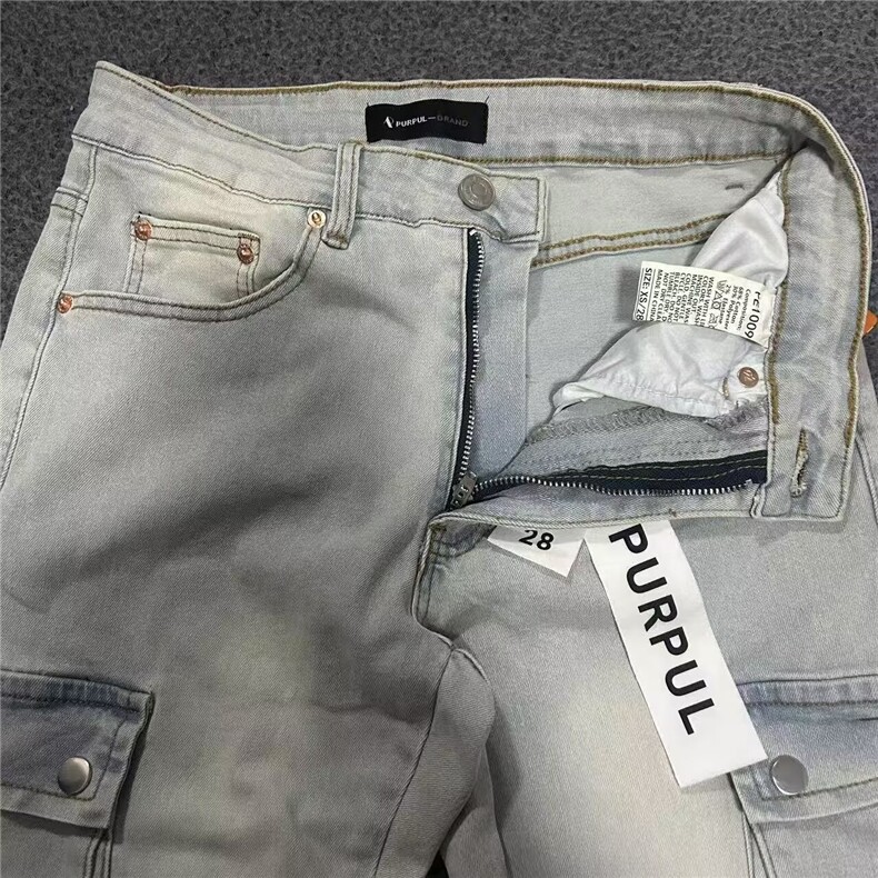 牛仔裤男修身小脚网红破洞补丁拼接潮男浅色裤子春季AM652P70,男装牛仔裤,星座1013-5