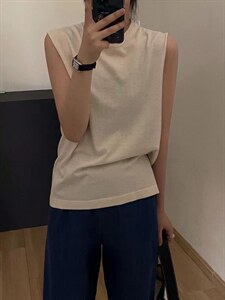 韩系背心图片