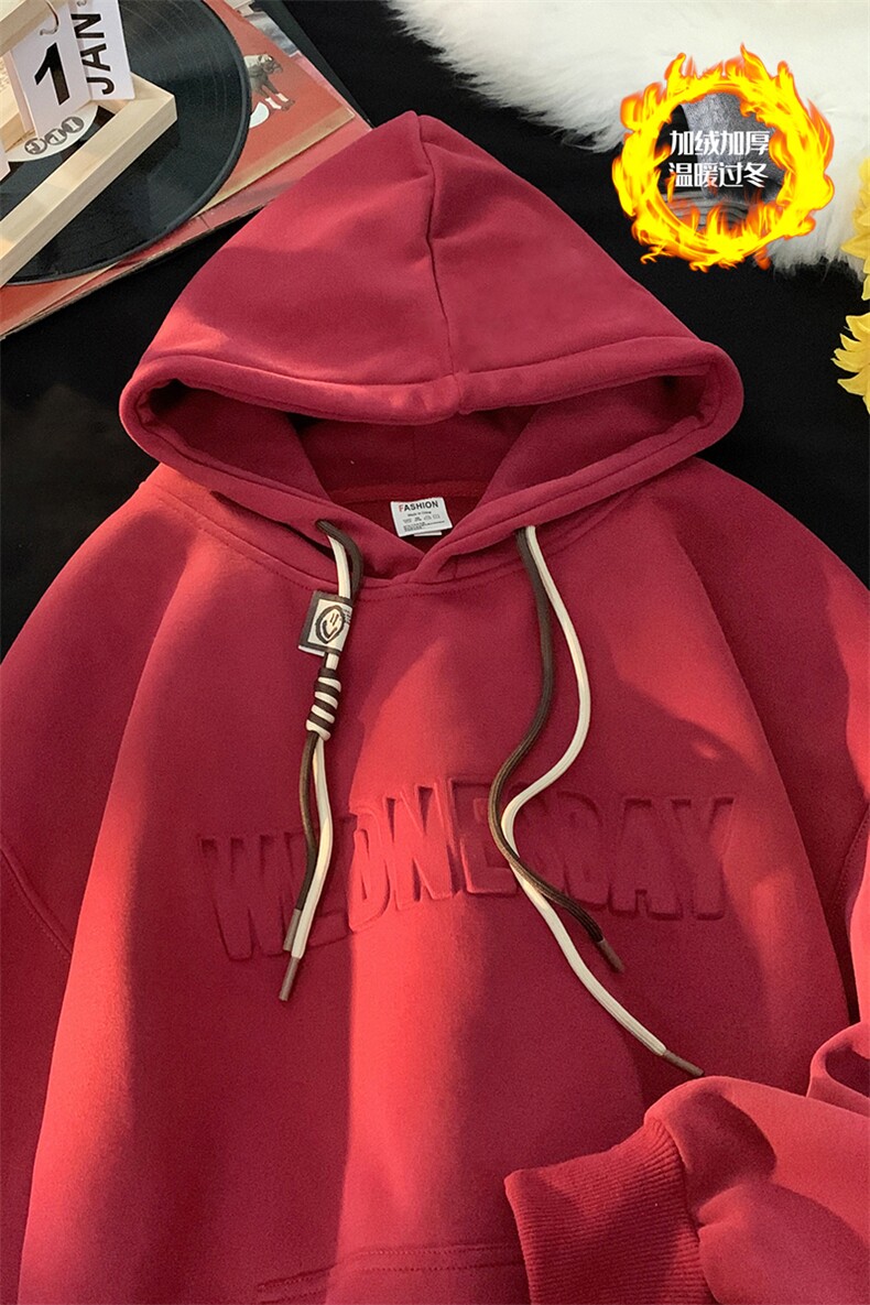 冬季重磅加绒加厚高品质连帽卫衣JF04-P65控88常规JF1004-P60控78,男装卫衣,电商A422-1