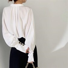 《现货》宽V灵动设计感衬衣，其它，M&VC