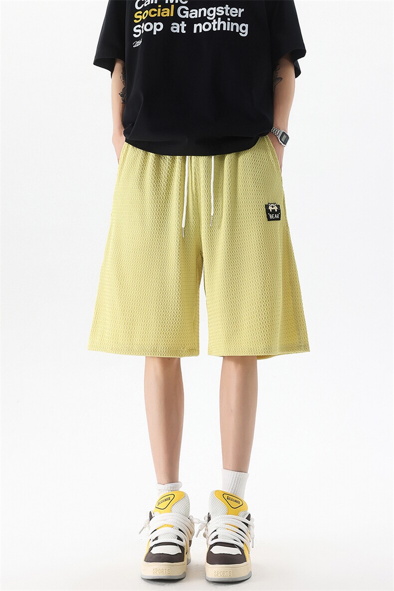 8XL-M2025夏季特大码阔腿短裤男高街ins宽松垂感休闲裤DK1510P45,男装牛仔裤,电商D206-1