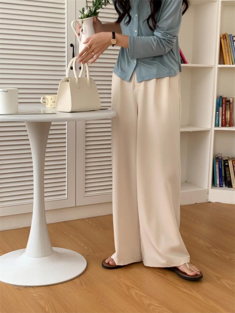 韩版高腰直筒裤，其它，DAP