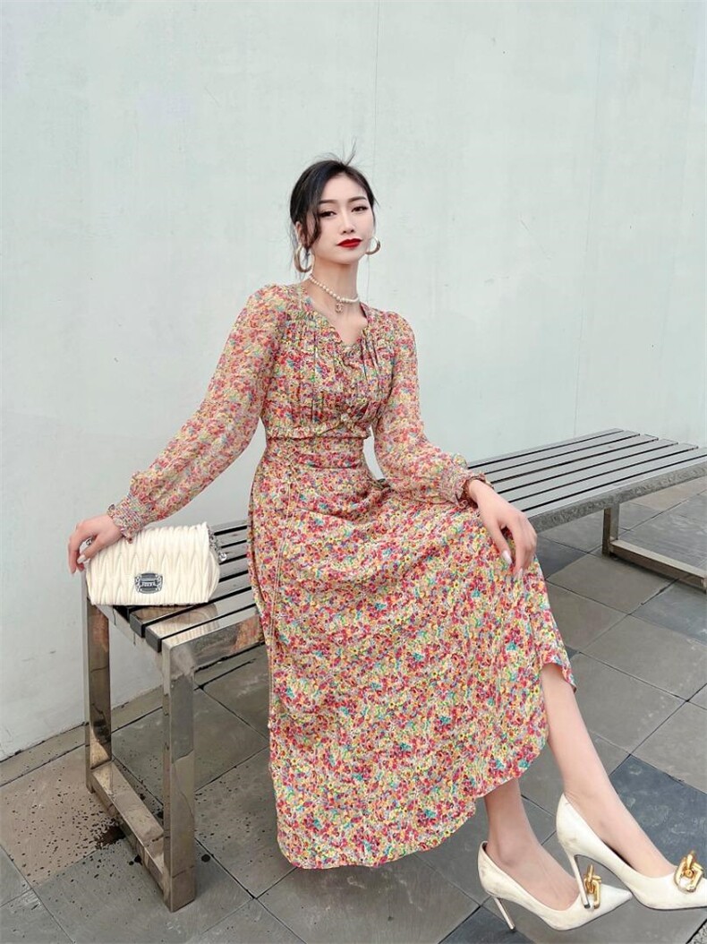 （现货）连衣裙，女装连衣裙，伊娜蕾尔