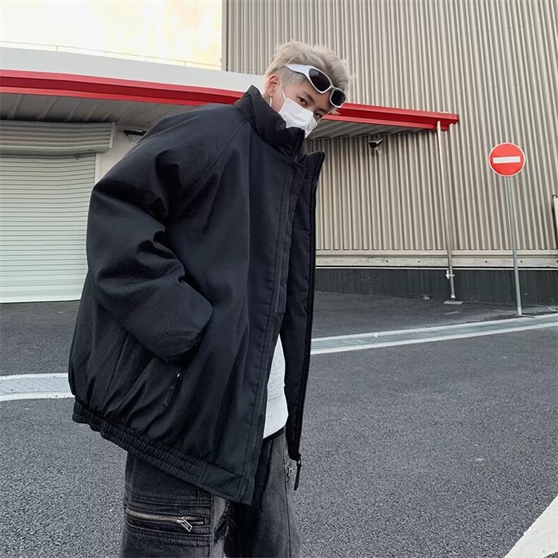 新款棉衣男冬季棉袄外套韩版潮流面包服  W212 P78图片