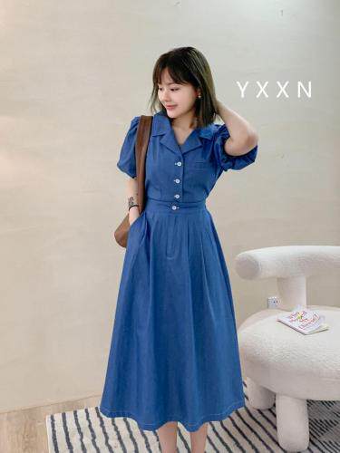 夏装新款连衣裙，女装连衣裙，依雪香诺