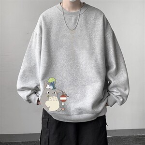 圆领卫衣男大码加厚加绒长袖t恤男S6152-P28加绒款-P33