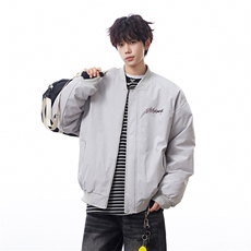 白底抖音直播带货得物高品质棒球领飞行夹克棉衣M1353P88，男装夹克，电商C408(原B339-1)