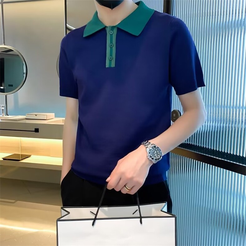 POLO衫男女同款班服团体服夏季短袖Polo衫翻领PL0817-P43,男装T恤,星座308B-2