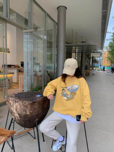 加厚卫衣，女装卫衣/绒衫，左维