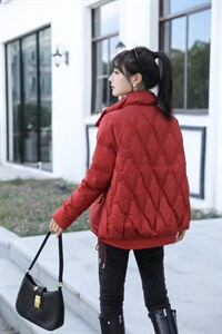 休闲羽绒服短款图片