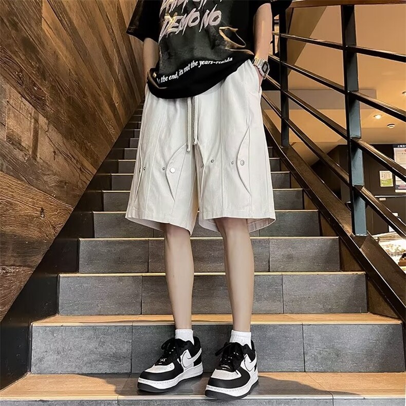 夏季潮中性运动男生外穿休闲短裤GDK27P33,男装牛仔裤,星座1116-2
