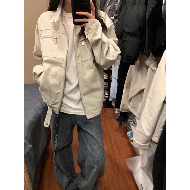复古纯棉工装夹克外套JK089-P70,男装夹克,星座313A(原308A-2)