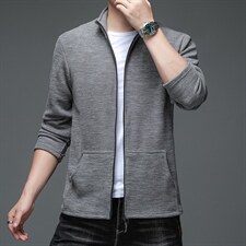 DN-LW02男式2023秋季新款长袖T恤男休闲男装开衫卫衣P75，男装卫衣，电商B360