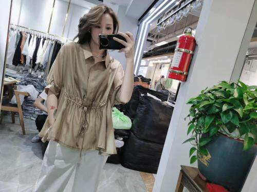 天丝棉小衫，女装，DUO QIU朵秋