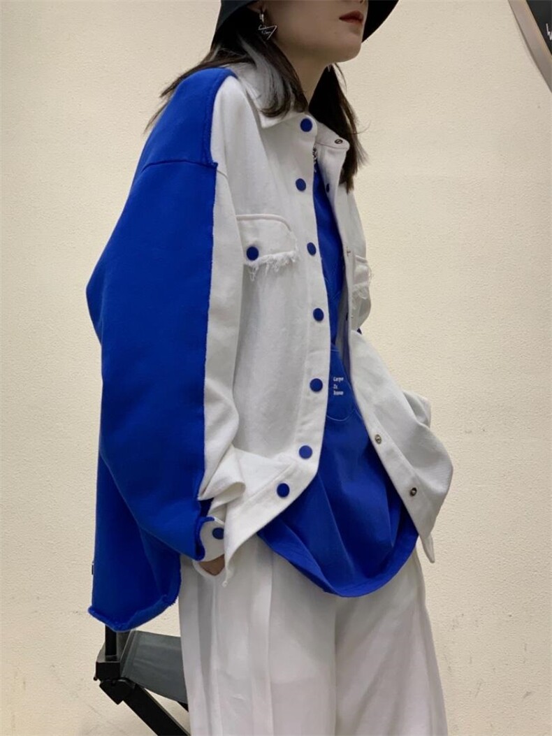 前后拼接外套，其它，Alissa Lin