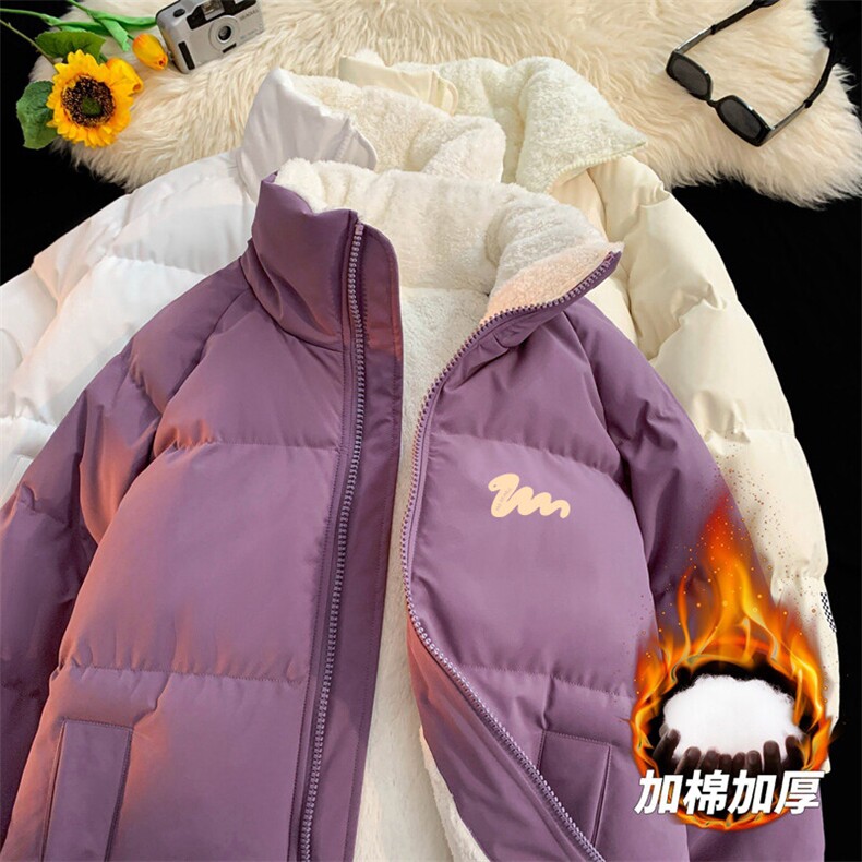 抖音得物品质深度库存三防面料加绒加厚棉衣外套冬棉服WM11157P85图片