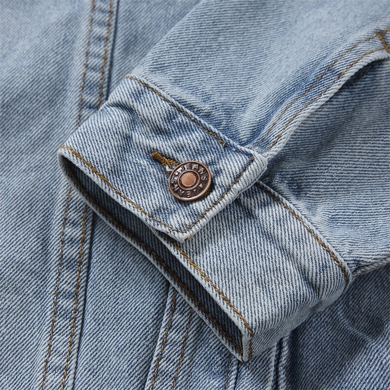 24新款水洗宽松工装牛仔夹克外套N601/P105,男装夹克,星座202-1
