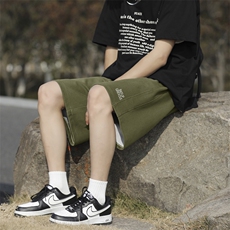 休闲短裤男直筒宽松韩版潮流潮牌五分裤子XD1713特批29，男装牛仔裤，星座718