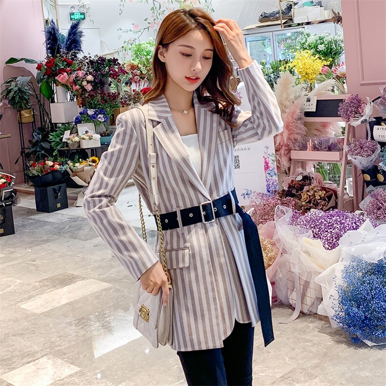简约优雅气质百搭时尚高贵减龄时尚2021年秋季西装外套,女装西装,寒都衣屋