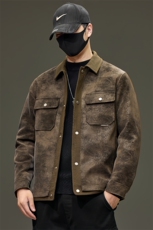 2025男士新款冬季麂皮绒羽绒服外套90绒A8822P245，男装羽绒服，星座218-2