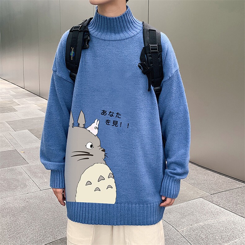 M18150-P45加绒款-P65半高领毛衣男士大码针织衫男毛线衣男,男装针织衫/毛衣,电商A040