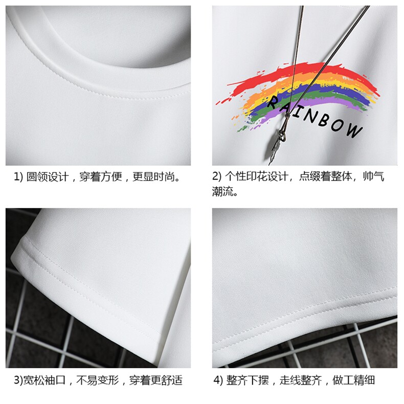 TK28064-P25春夏季七分袖t恤男大码五分袖男短袖中袖网格挂拍,男装T恤,电商A040A