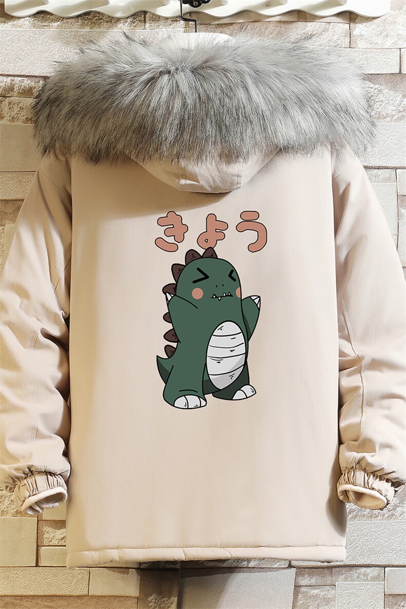 MM48037-P130冬季大毛领衣男士大码加厚袄男服砖墙,男装棉衣,电商A040A