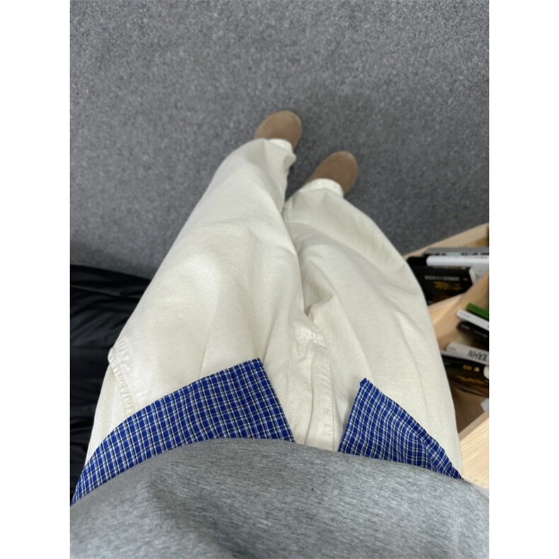 宽松阔腿休闲裤 1302-GK03-P58 成分100棉 控89图片