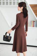 秋季淑女风连衣裙，女装连衣裙，千禧宏运