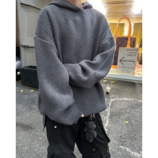 男士连帽男士套头针织毛衣A367MK18P70控98，男装针织衫/毛衣，电商A367