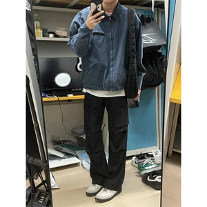 底特律工装夹克短款古着美式复古潮牌cleanfit外套男春秋P11-P85