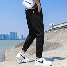 夏季九分牛仔裤男士夏天韩版潮流宽松直筒薄款休闲长裤子K18-P55，男装牛仔裤，电商A318