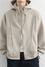 美式高级感连帽卫衣男2026潮牌复古高街oversiz开衫外套，女装短外套，星座914