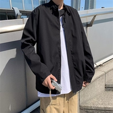 A357-P522024春季新款潮流宽松简约外套百搭休闲立领夹克男现货，男装夹克，星座512-6