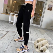 加绒卫裤，女装休闲裤，盈佳
