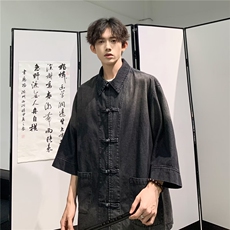 新风纽扣衬衫短袖2024新款J7001P67，男装衬衫，星座1116-2