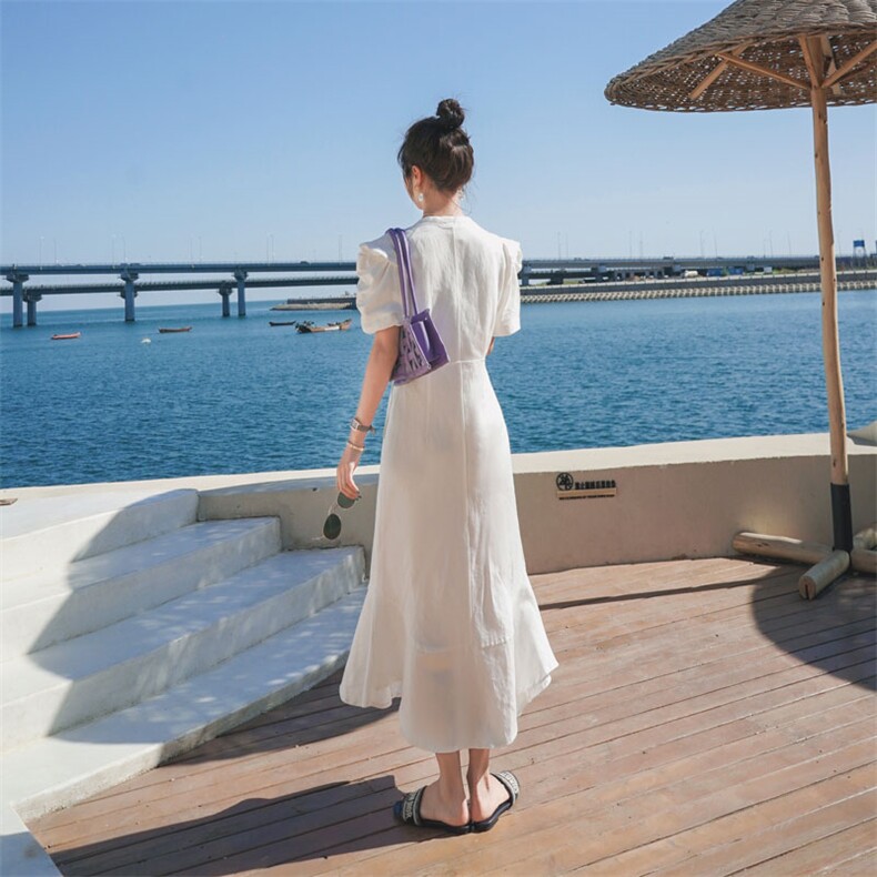 已出货夏季新款鱼尾长裙（原8605）225-1929（）,女装连衣裙,浙宝225