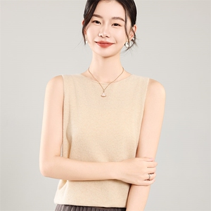 35%羊绒衫秋冬季新款舒适时尚百搭宽松女式羊绒两件套图片