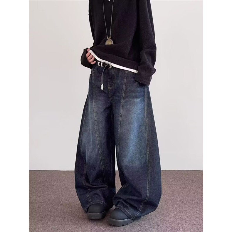 AK2142-P55夏季高街潮流新款嘻哈ins牛仔裤，女装休闲裤，星座617A-2