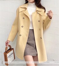 【现货】双面羊绒大衣冬季，其它，YNJDD