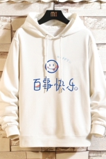 WY2183-P35加绒款-P40纯棉连帽卫衣男大码运动帽衫宽松薄砖墙，男装卫衣，电商A040A
