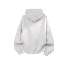 卫衣重磅无帽绳500克拉链连帽硬挺短宽加绒奥粒绒RH5342JR-P58，男装卫衣，星座610B-1