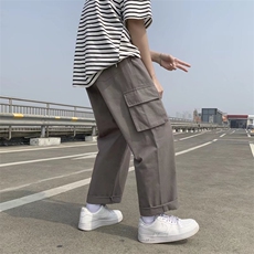 男春季潮流时尚休闲长裤纯棉特厚斜纹布K2200P34，男装休闲裤，星座1116-2