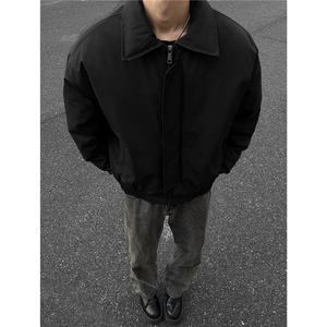 冬季新款2024飞行员夹克加厚棉衣美式短款翻领棉服外套S375-特P88图片