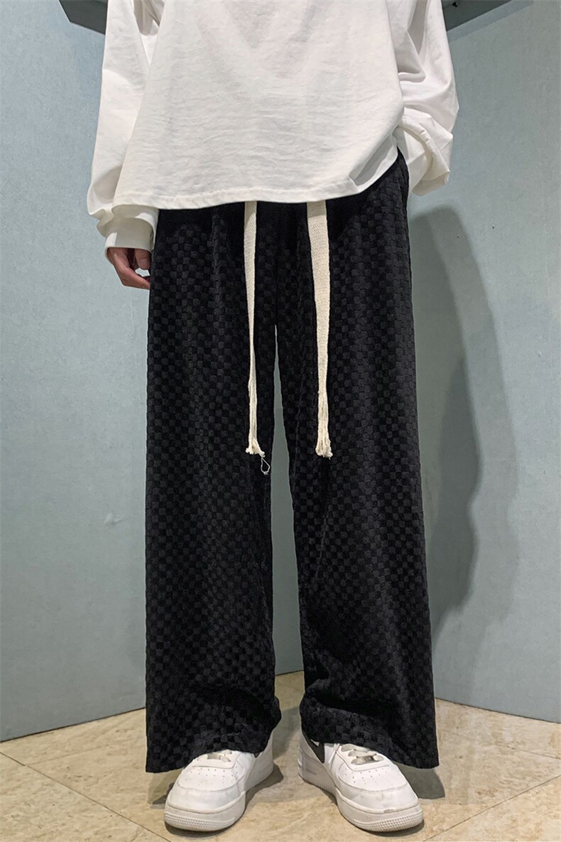 现货男装宽松休闲束脚运动休闲裤直筒长裤DM157-P40,男装休闲裤,电商D321-1