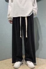 现货男装宽松休闲束脚运动休闲裤直筒长裤DM157-P40，男装休闲裤，电商D321-1