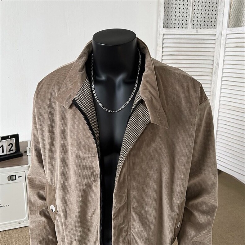 夹克男士韩版潮流高街帅气百搭宽松2025春季新款ins外套W6383-P74，男装夹克，星座412-2