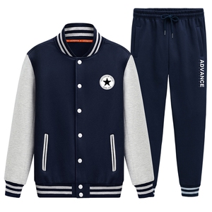 秋季新款运动班服套装棒球服卫衣两件套潮XZ102A-4-8631-P95图片