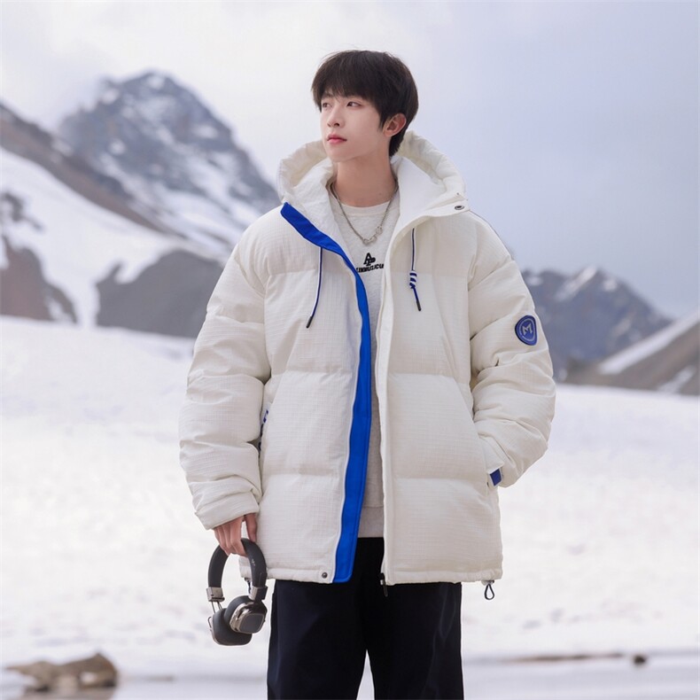雪景男士冬季保暖防寒90白鸭绒羽绒服外套A406Y7712P228,男装羽绒服,星座309（原A406）